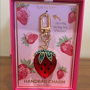 True to Form | Strawberry 🍓 Bag Charm